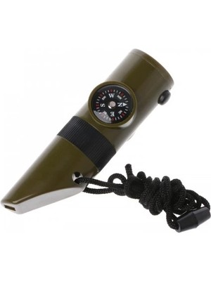 SHC4200 Çok Fonksiyonlu Askeridüdük Pusula Termometre ile LED Işık