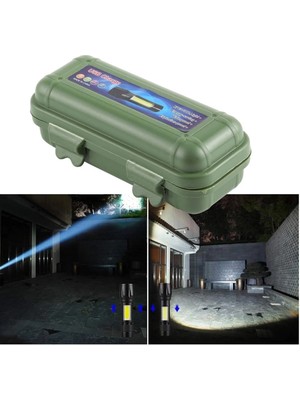 SHC4200 Kutulu Mini El Feneri – Taşınabilir LED Kamp ve Acil Durum El Ası Plastik Gövde