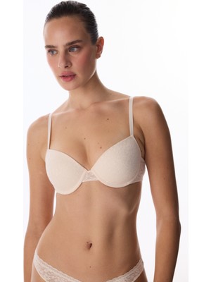 Penti Bej Daylift Lace Dantel Balenli Sütyen