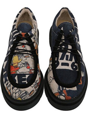 Dogo Kadın Vegan Siyah Loafer Supper Tasarım Düz Tabanlı Rahat Ayakkabı