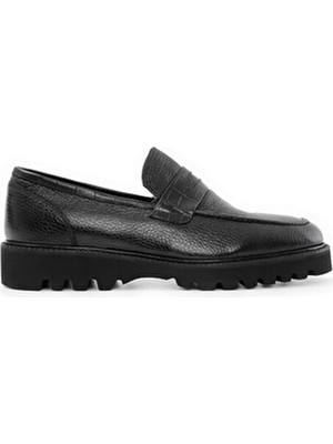 Tamer Tanca Erkek Deri Klasik Ayakkabı 537 2349y Kısa Topuklu Eva Tabanlı Şık Tasarım