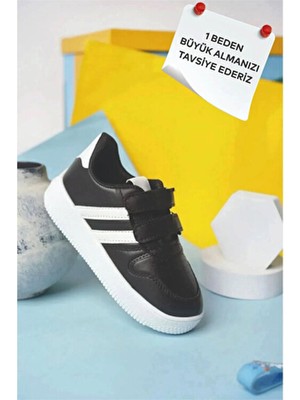 Slipcat Kids Spor Ayakkabı Sneakers Okul Ayakkabısı Düz Tabanlı Erkek Çocuklar İçin