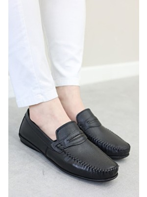 Fast Step Hakiki Deri  Erkek Casual Ayakkabı 585MA203