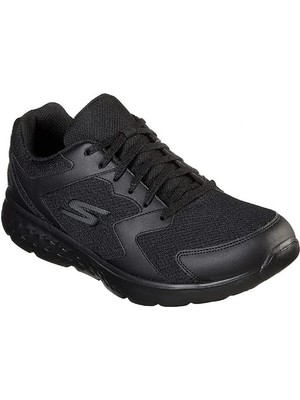 Skechers 55294-BLK Go Run 400 Intrepid Erkek Siyah Yürüyüş Günlük Spor Ayakkabı