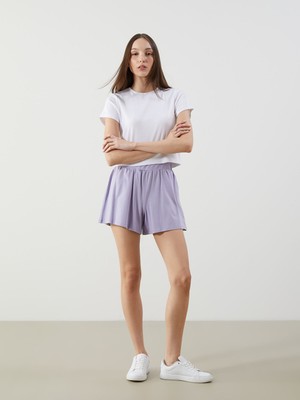 Lc Waikiki Yeni Sezon Beli Lastikli Kadın Şort