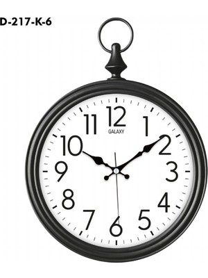 Ayder Timya Galaxy Dekoratif Köstekli Duvar Saati D-217-K-6 TG/Tmya1395 225734