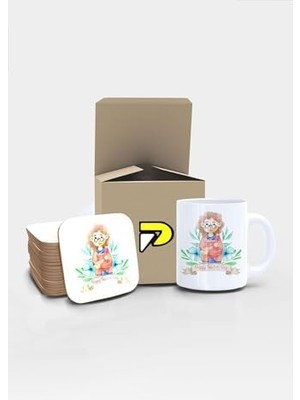 Happy Teachers Day Baskılı Kupa Bardak Seti Mug 2 (Öğretmenler Günü Hediyesi, Öğretmene Hediye)