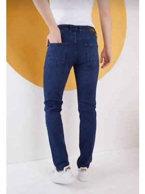 Erkek Likralı Erkek Boru Paça Kot Pantolon Erkek Kot Pantolon