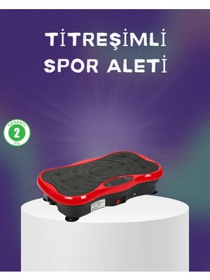 HERŞEYBURDAMODA Evde Fitness Için Titreşimli Plate Spor Platformu