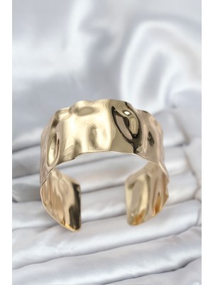 Ayder Timya Pirinç Gold Renk Levha Model Kadın Bileklik - TJ-BB8061 TG/Tmya1395 226051