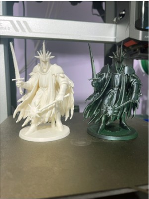 Lord Of The Rings Witch King Angmar Biblo Dekoratif Obje 1 Adet 12 cm 3D Baskı Pla Plastik