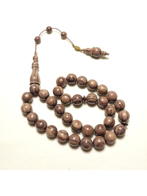 KENZİDAR USTA İŞİ KRAL AĞACI TESBİH 10x10 MM.