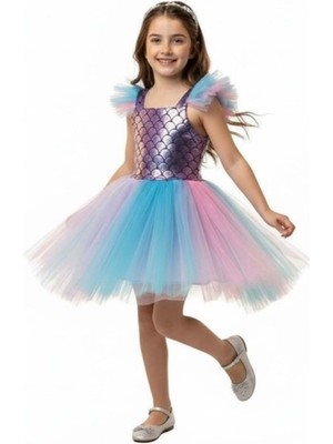 Mnk Baby & Kids Denizkızı Kız Çocuk Elbise M00777