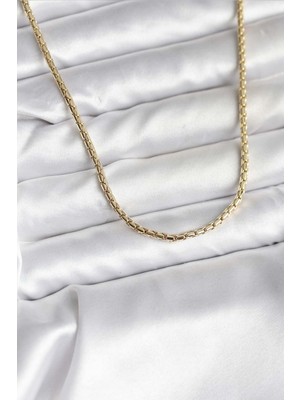 Ayder Timya 14K Gold Renk Kaplama Zincir Model cm Kadın Kolye - TJ-BKO10742 TG/TMYA1395 226544