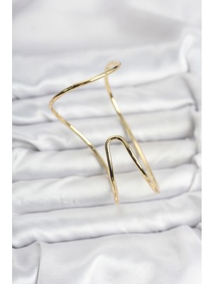 Ayder Timya Gold Renk Pirinç El Bileziği - TJ-BB8145 TG/Tmya1395 226613