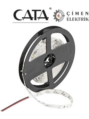 Bilfold 5 Metre Cata Ct 4537 Şerit LED 12 Çip 3200K Gün Işığı