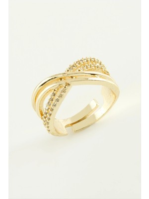 Bilfold Sonsuzluk Zirkon Taşlı Yüzük