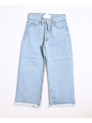 Ozzy Kids Kız Çocuk Rahat Kesim Kot Pantolon