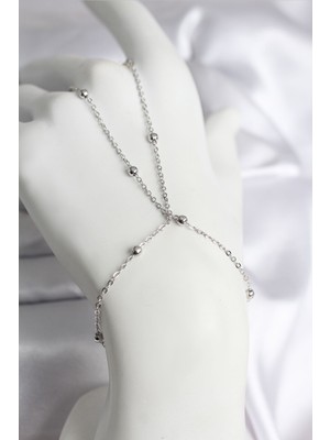 Ayder Timya 316L Çelik Gümüş Renk Topçuk Zincir Model Kadın Şahmeran - TJ-SN729 TG/Tmya1395 226758