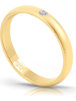 Lovering LVR106B Kadın Çelik Yüzük