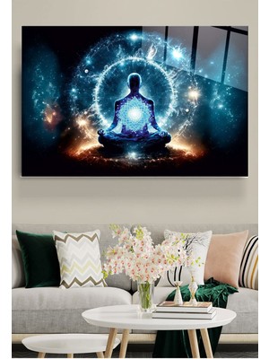 Petmudo AVM Mistik Enerji Cam Tablo, Dekoratif Cam Tablo