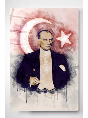 Petmudo AVM Atatürk Cam Tablo, Dekoratif Cam Tablo