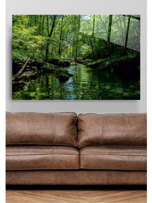 Petmudo AVM Manzara Cam Tablo, Dekoratif Cam Tablo