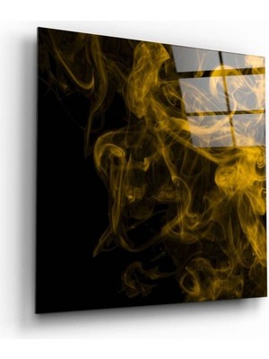 Petmudo AVM Sarı Duman Cam Tablo