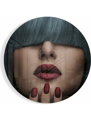 Petmudo AVM K Kül Cam Tablo | Hediyelik, Dekoratif, Ofis, Mutfak