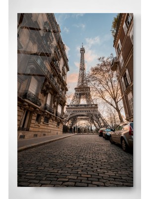 Petmudo AVM Eyfel Kulesi Cam Tablo, Dekoratif Cam Tablo