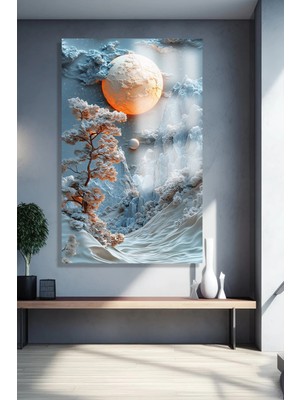 Petmudo AVM Ultra Yüksek Çözünürlüklü Cam Harika Tasarım Tablosu Kırılmaz Cam Tablo Ev, Salon, Hediyesi