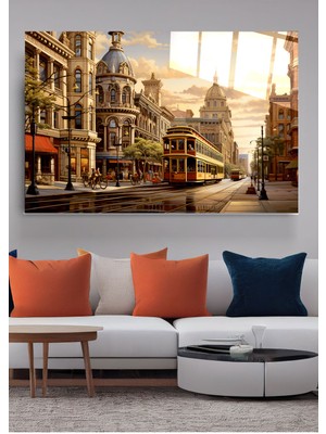 Petmudo AVM Amerika Cam Tablo, Dekoratif Cam Tablo