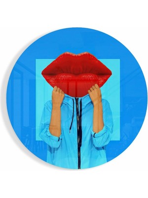 Petmudo AVM Dudak Kafa Cam Tablo | Hediyelik, Dekoratif, Ofis, Mutfak