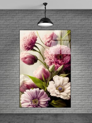 Petmudo AVM Çiçek Cam Tablo Sevilen Seriler