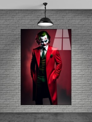 Petmudo AVM Joker Cam Tablo Ev Dekorasyon,balkon Dekorasyonu,dekoratif,duvar Tablo,mutfak Tablo
