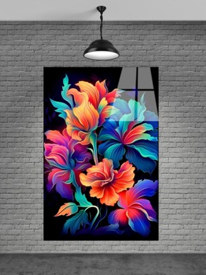 Petmudo AVM Çiçek Cam Tablo Sevilen Seriler