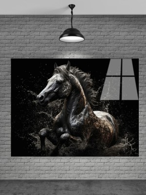 Petmudo AVM 3D Siyah Cam Tablo