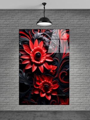 Petmudo AVM Çiçek Cam Tablo Sevilen Seriler