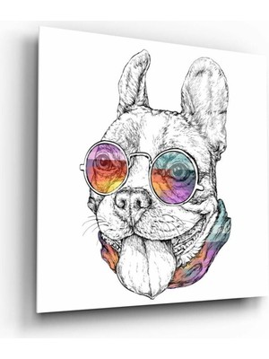 Petmudo AVM Köpek Cam Tablo NO:1149 | Hediyelik, Dekoratif, Ofis, Mutfak