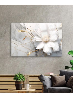 Petmudo AVM Ultra Yüksek Çözünürlüklü Cam Harika Çiçek Tablosu Kırılmaz Cam Tablo Ev, Salon, Hediyesi