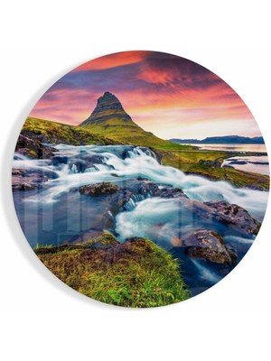 Petmudo AVM Dağ Manzarası Cam Tablo | Hediyelik, Dekoratif, Ofis, Mutfak