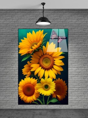 Petmudo AVM Çiçek Cam Tablo Sevilen Seriler