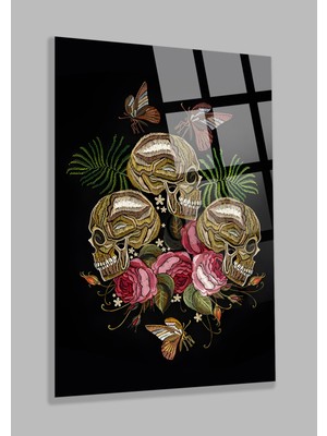 Petmudo AVM 3 Kuru Kafa Kırılmaz Cam Tablo, Ev ve Ofis Hediyesi Yüksek Çözünürlüklü 4mm Cam Tablo