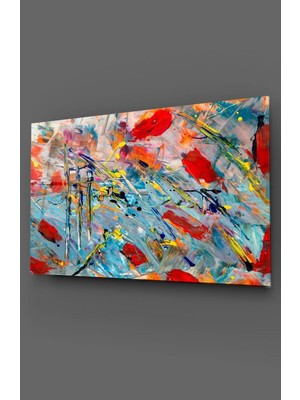 Petmudo AVM Soyut Resim Cam Tablo