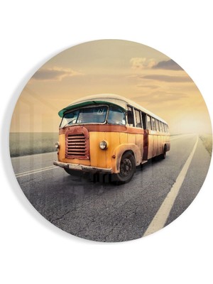 Petmudo AVM Karavan Cam Tablo | Hediyelik, Dekoratif, Ofis, Mutfak