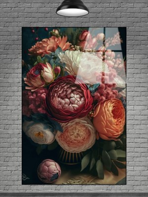 Petmudo AVM Çiçek Cam Tablo Sevilen Seriler