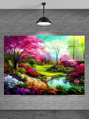 Petmudo AVM 3 Boyutlu Manzara Cam Tablıo