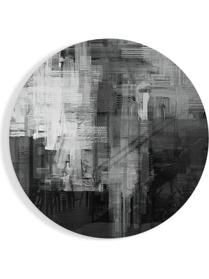 Petmudo AVM Soyut Cam Tablo NO:1070 | Hediyelik, Dekoratif, Ofis, Mutfak