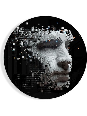 Petmudo AVM Insan Olmak Cam Tablo | Hediyelik, Dekoratif, Ofis, Mutfak