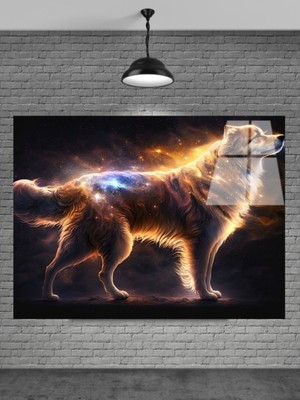 Petmudo AVM 3 Boyutlu Köpek Cam Tablo